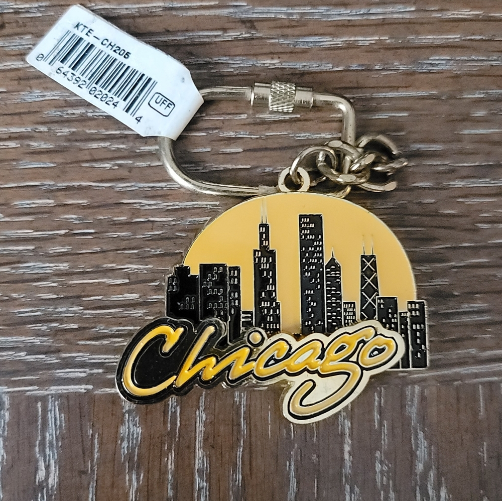 Chicago Skyline Keychain